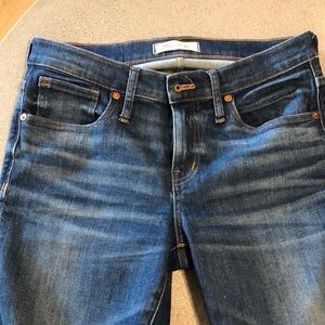 Madewell skinny jeans size 28 tall
